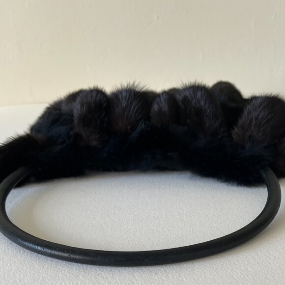 Vintage Authentic Fur Handbag - Il Fait Froid - Picture 3 of 8
